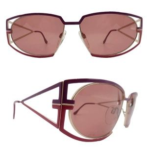 Vintage 1970s Silhouette Sunglasses,  Mod. 6119, Made in Austria